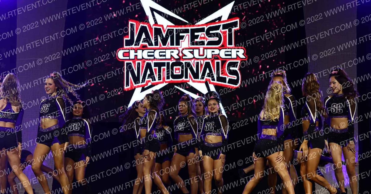 South Coast Cheer Blush · JAMfest Cheer Super