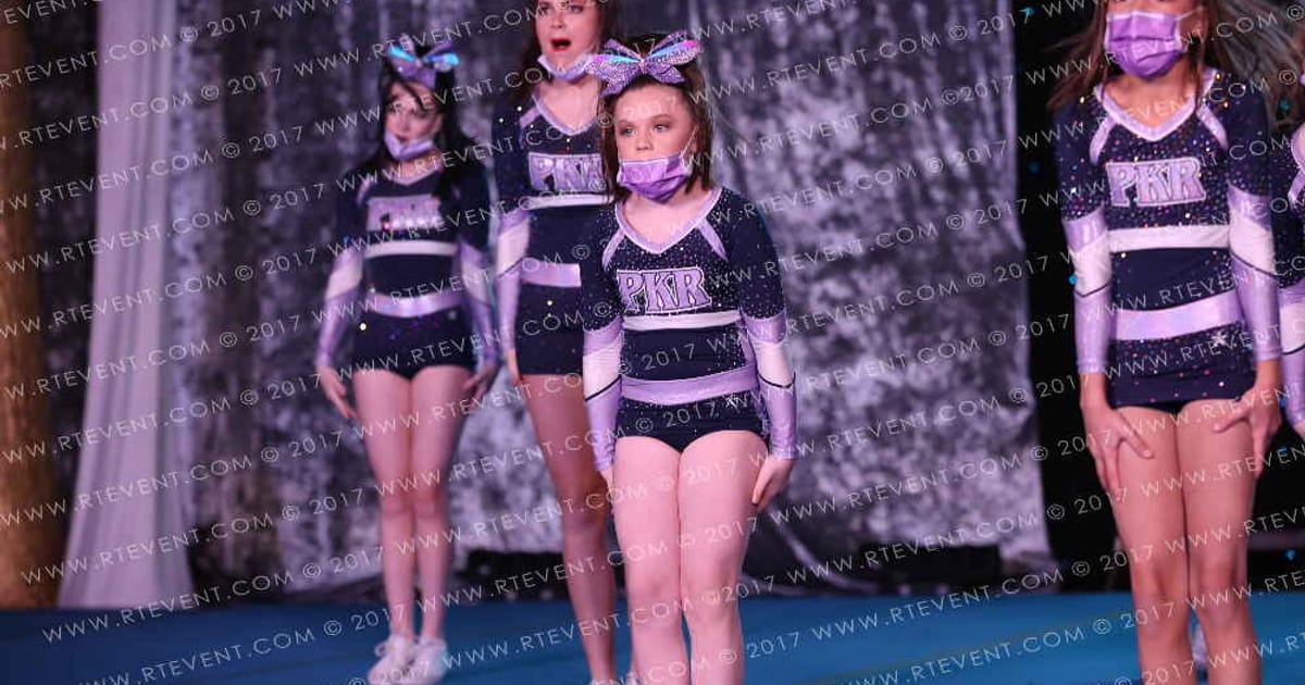 PKR Cheer Club Blue Hail · Aloha Upper Marlboro Showdown