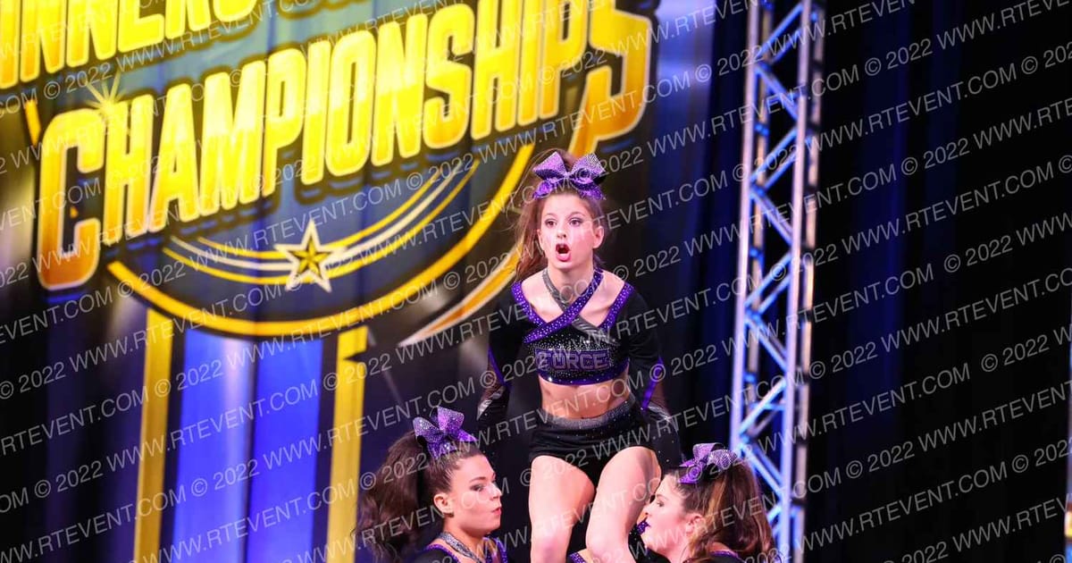 Express Cheer Force Storm · Foxwoods All Star Cheer