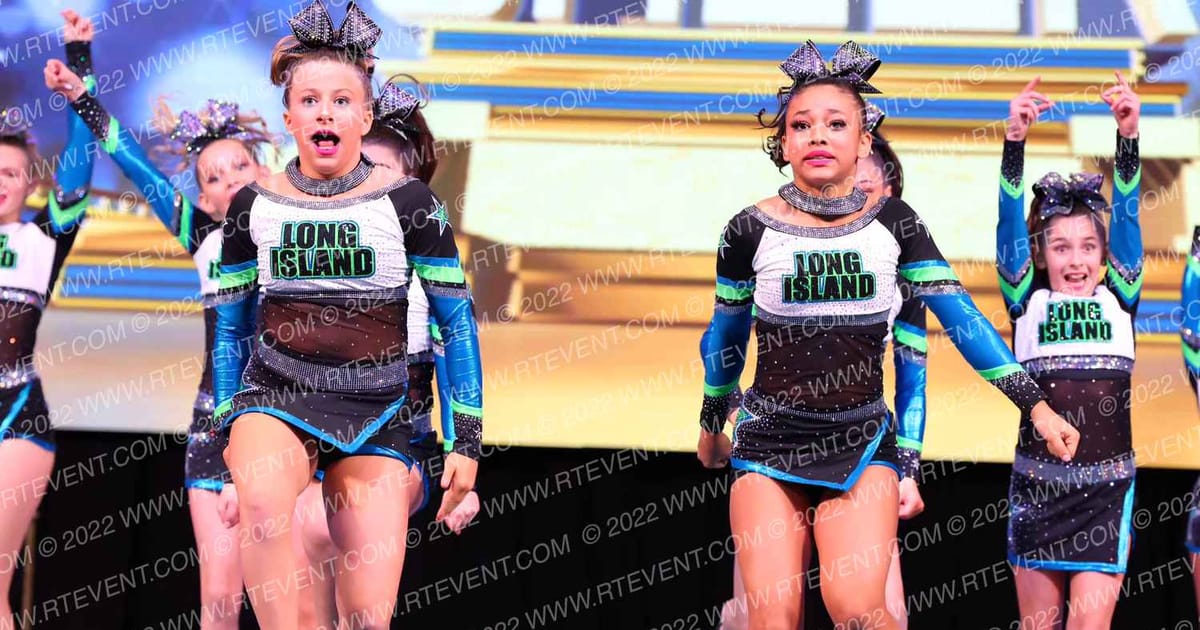 Long Island Cheer Aqua · Foxwoods All Star Cheer