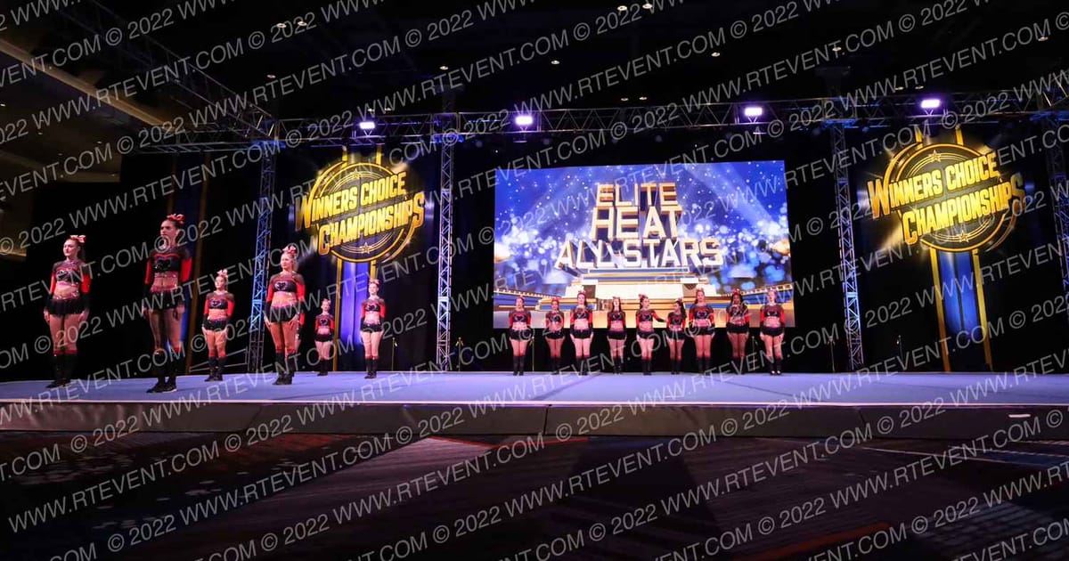 Elite Heat All Stars 4.Fierce (4 point Fierce) · Foxwoods All Star Cheer