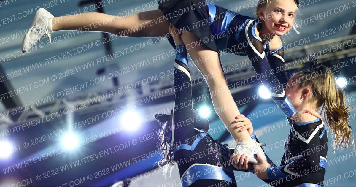 Eagles Elite Cheerleading Blaze · Athletic Championships Chattanooga