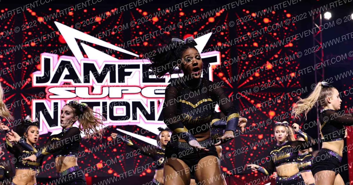 Platinum Athletics Black Ice · JAMfest Cheer Super