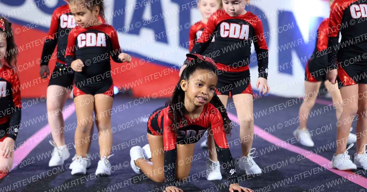 Cheer Dynamics All Stars tiny sparkles · NCA Toms River Classic