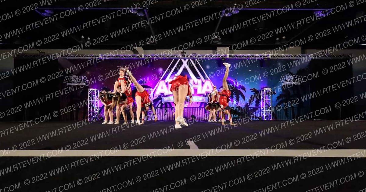 American Cheer Extreme Rebels · Aloha Portland Showdown