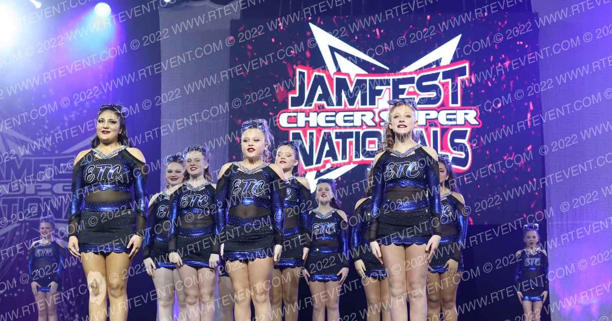 East Tennessee Cheer Throne Cats · JAMfest Cheer Super