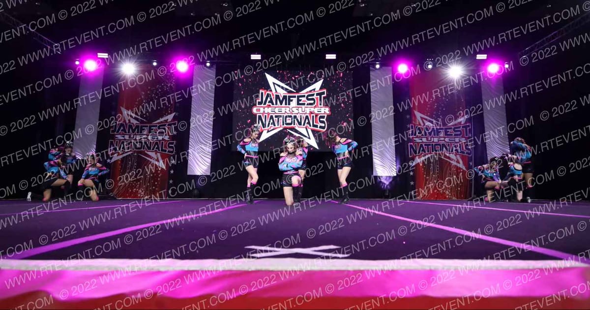Evolution Cheer Teal Mania · JAMfest Cheer Super