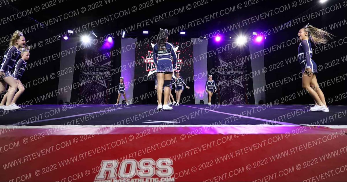 CheerVille MJ Black Widows · JAMfest Cheer Super