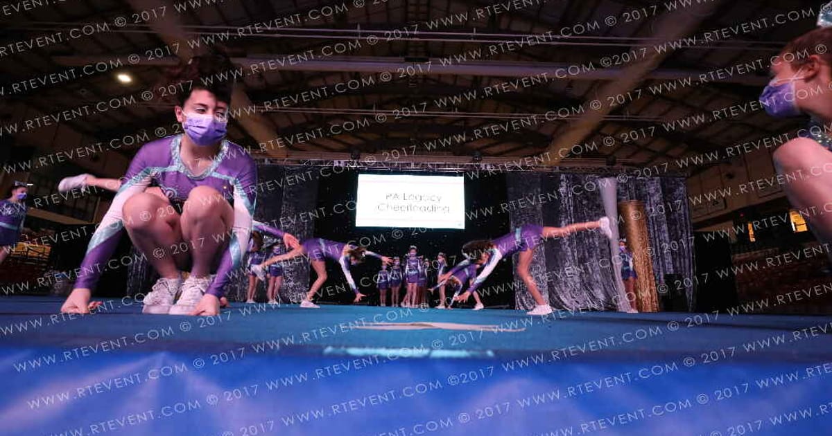 PA Legacy Cheerleading Rockstars · Aloha Upper Marlboro Showdown