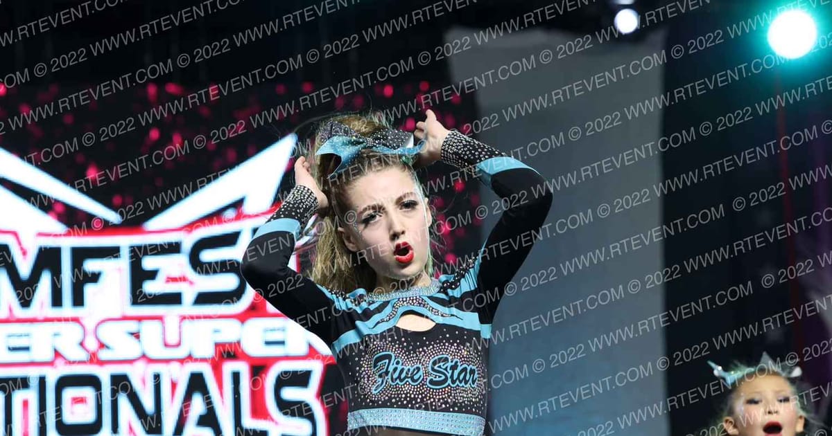 Five Star Athletics Shooting Stars · JAMfest Cheer Super
