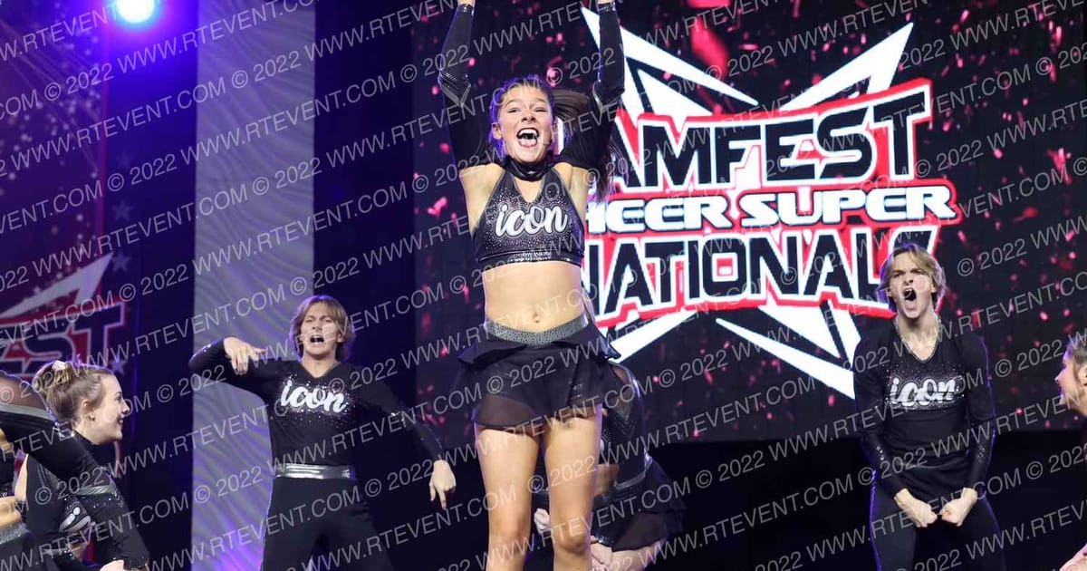 American Cheer SR RED · JAMfest Cheer Super