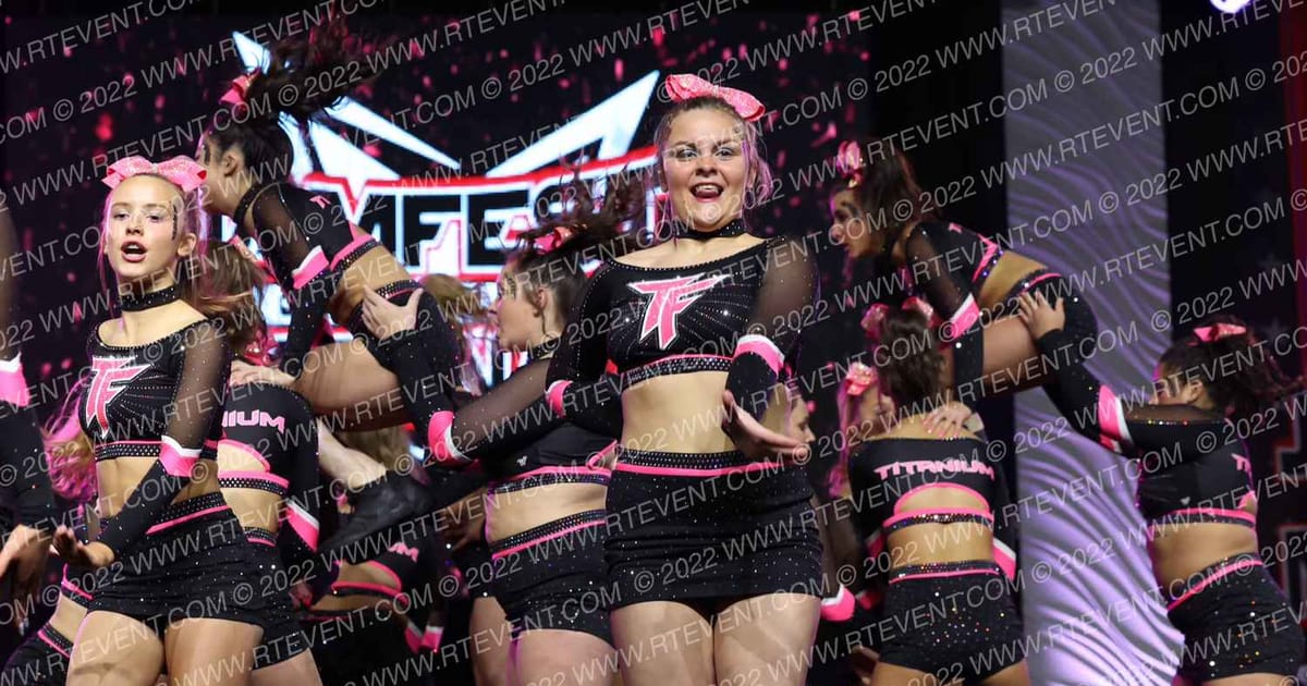 Titanium Force Cheer Black Smoke · JAMfest Cheer Super