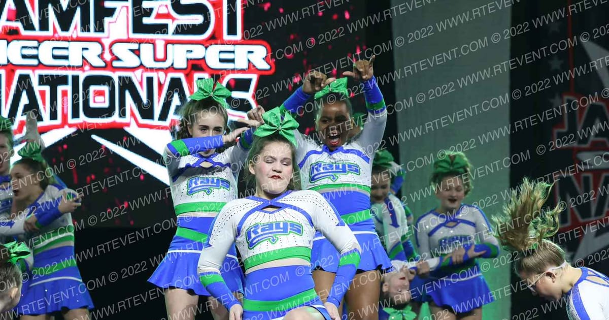 The Stingray All Stars Firebolt · JAMfest Cheer Super