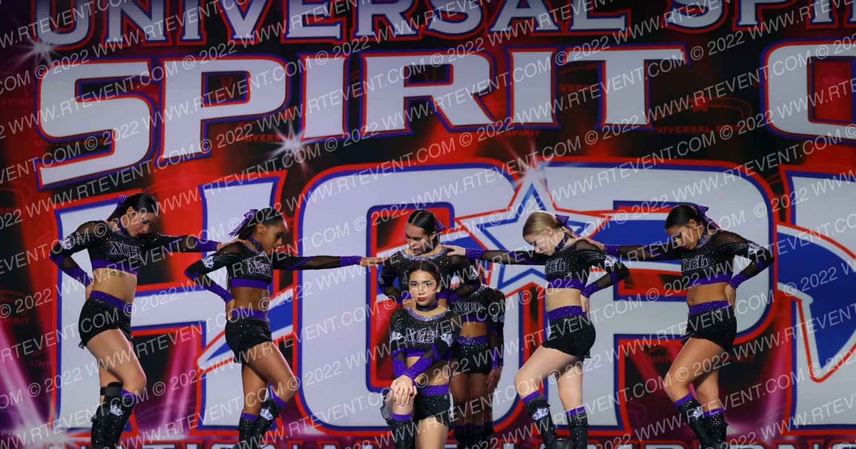 Cheer Xcel Purple Reign · Spirit of Hope Saturday