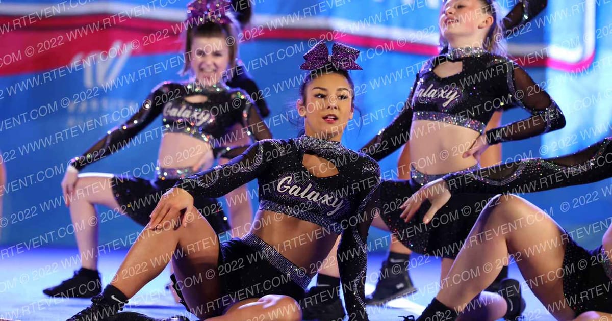 Elite Galaxy Cheer UltraViolet · Aloha Baltimore Fixed