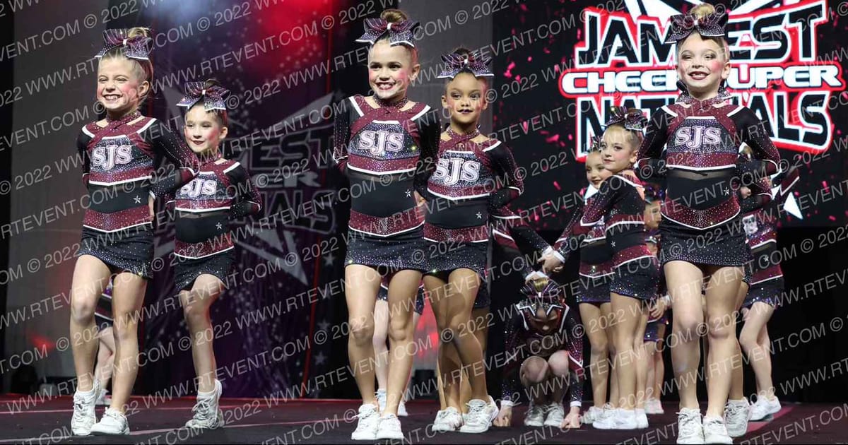 South Jersey Storm Tiny Bolts · JAMfest Cheer Super