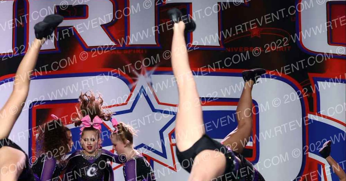 Charlotte Allstar Cheerleading Junior Purple · Spirit of Hope Sunday