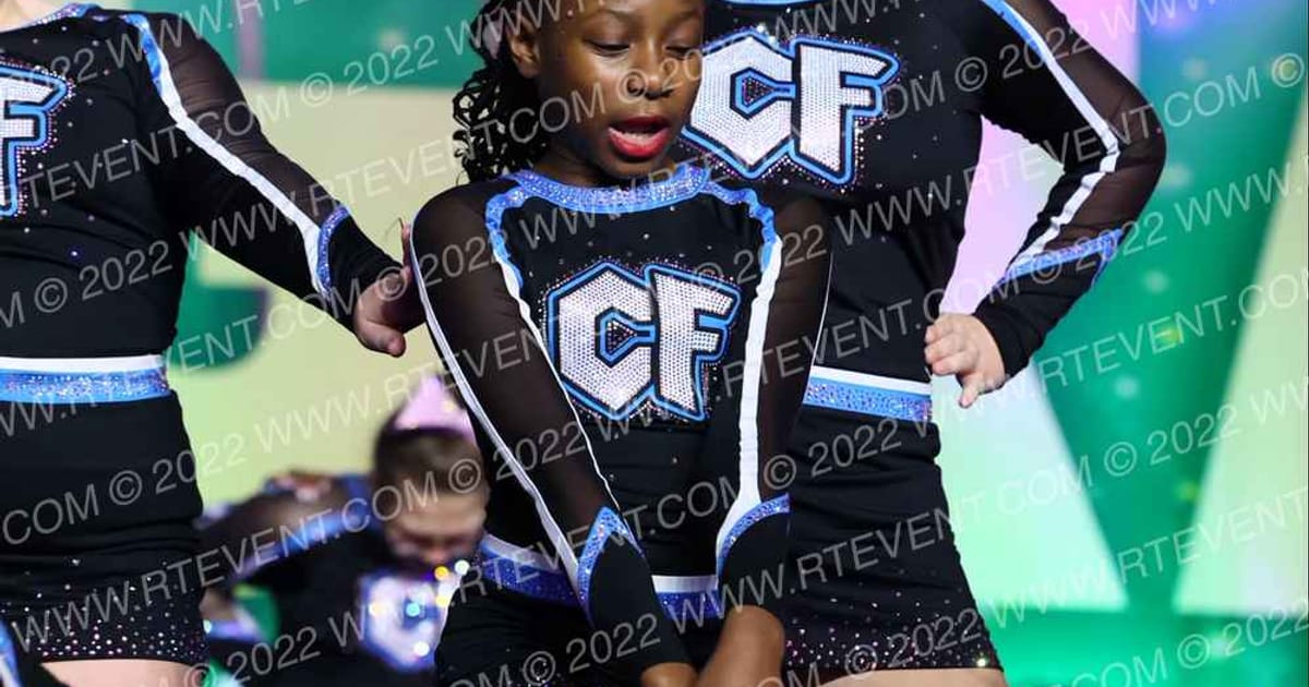 Louisiana Cheer Force Blush · Mardi Gras Grand Nationals DIDII