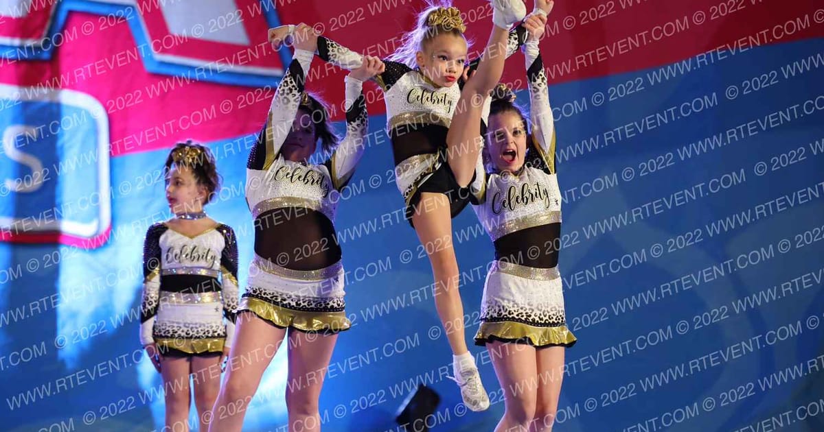 Celebrity Cheer SUPERMODELS · Aloha Baltimore Fixed