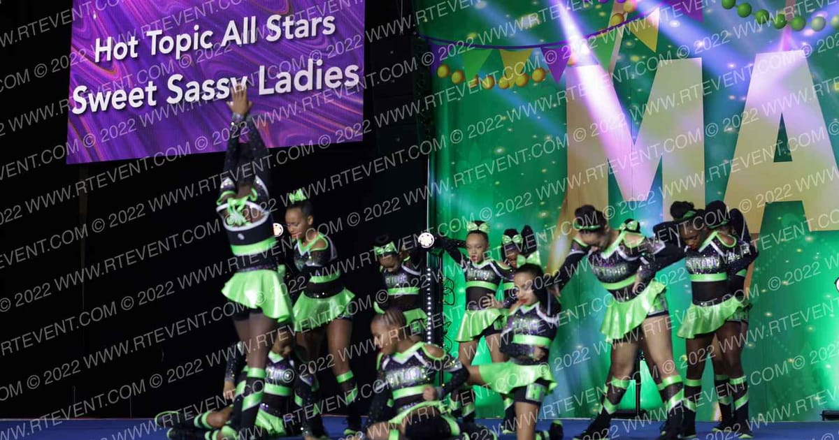 Hot Topic All Stars Sweet Sassy Ladies · Mardi Gras Grand Nationals DIDII