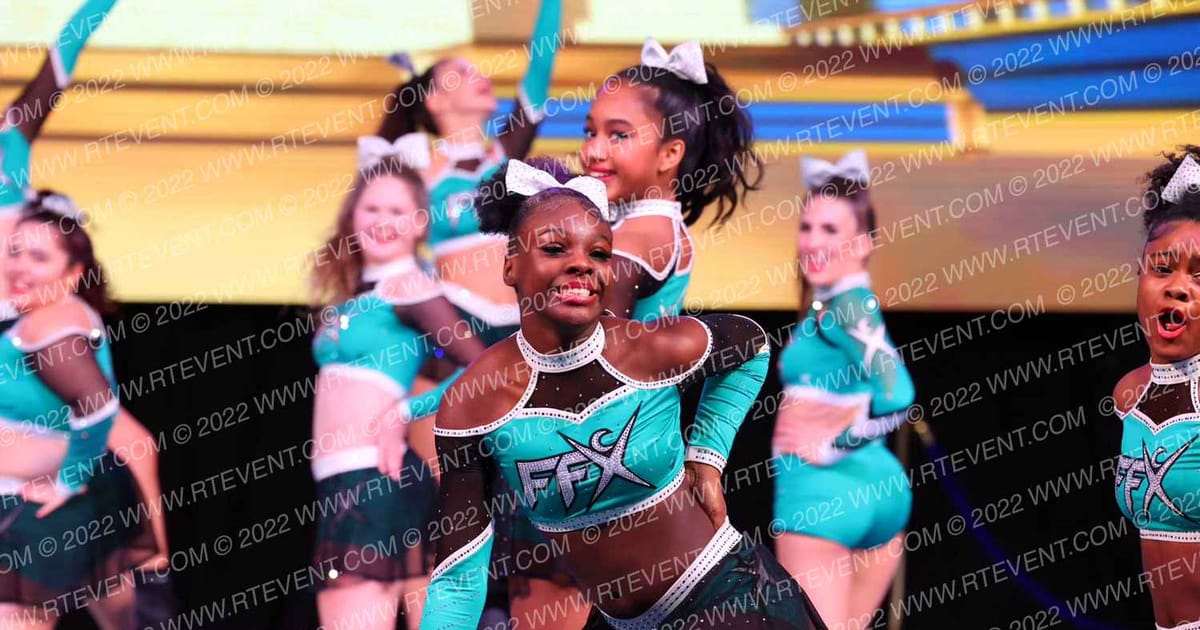 Cheer Extreme All-Stars Triple Teal · Foxwoods All Star Cheer