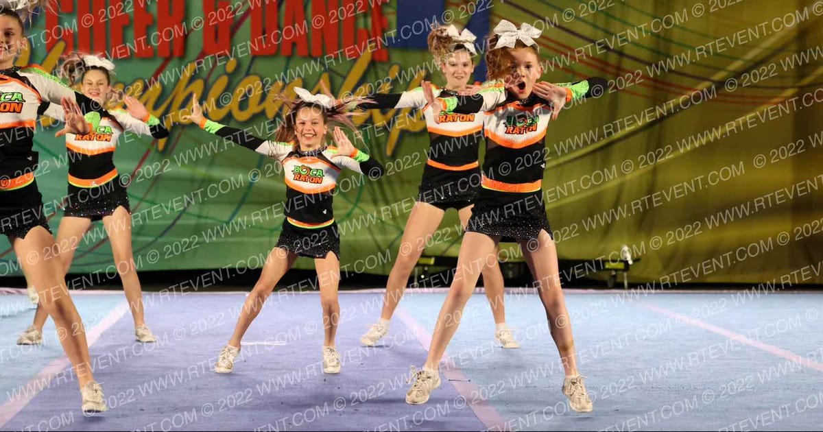 Boca Raton Hurricane All Stars TIDAL WAVE · The STATE Daytona Beach Nationals