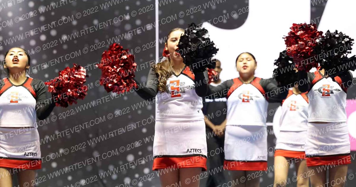 SOUTH GATE AZTECS 12U CHEER · Palms and Pyramids