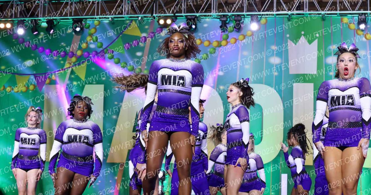 Maryland Icon Athletics The A-List · Mardi Gras Grand Nationals DIDII