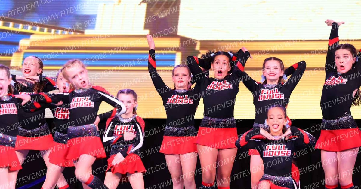 Full House All Stars High Rollers · Foxwoods All Star Cheer