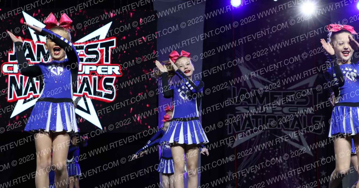 Cheer Athletics St. Louis Blue Berries · JAMfest Cheer Super