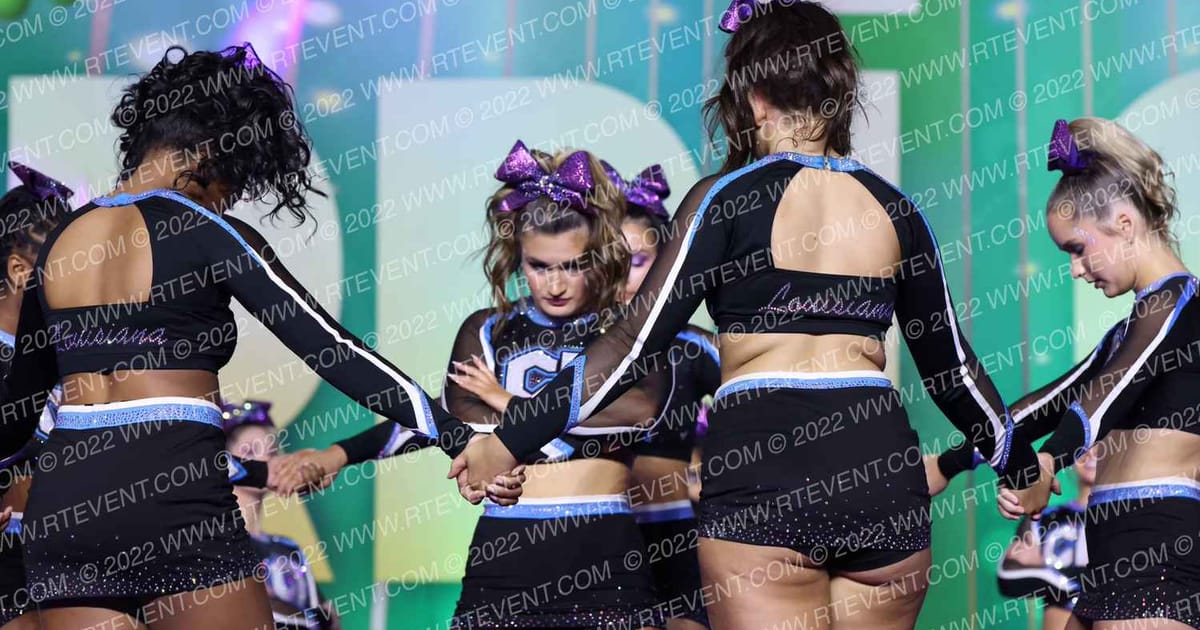 Louisiana Cheer Force Twilight · Mardi Gras Grand Nationals DIDII