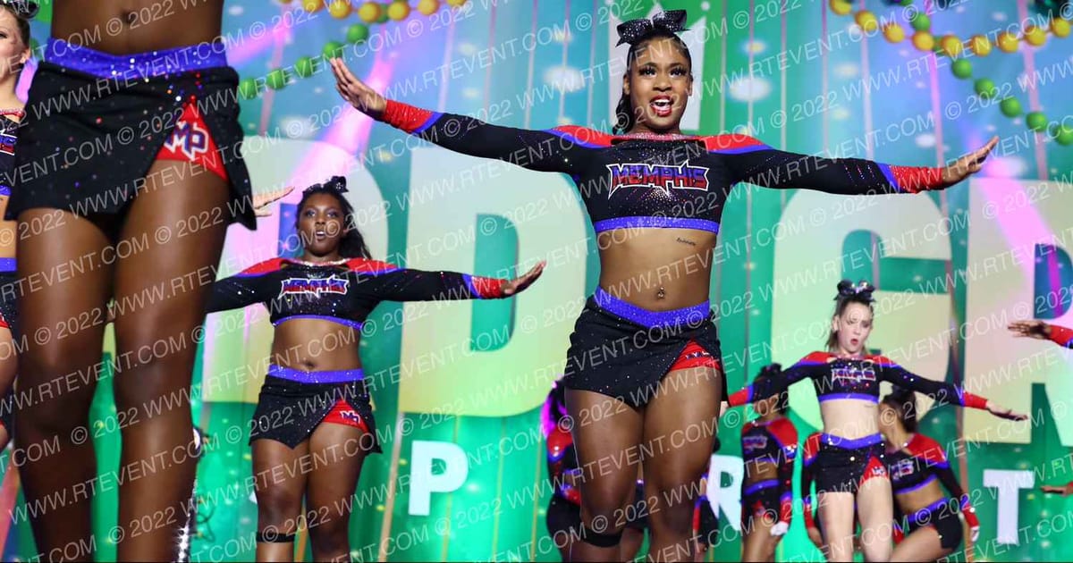 Memphis Pride Cheer BlackSmack · Mardi Gras Grand Nationals DIDII
