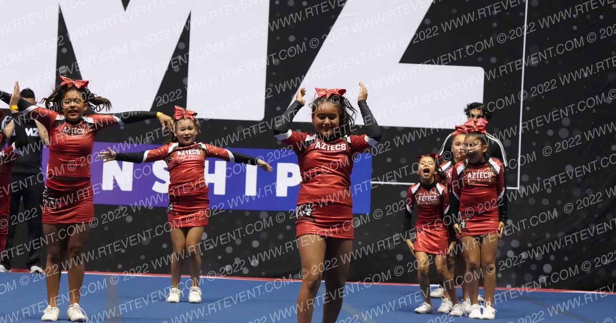 SOUTH GATE AZTECS 10U CHEER · Palms and Pyramids
