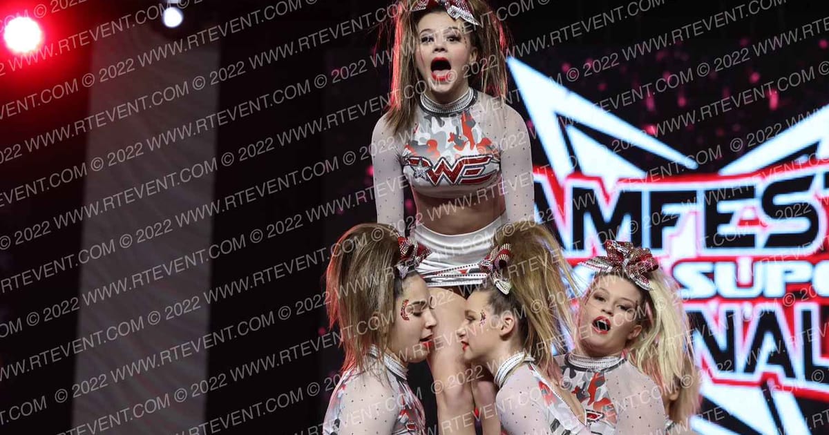 Woodlands Elite - Albany Pink Mist · JAMfest Cheer Super