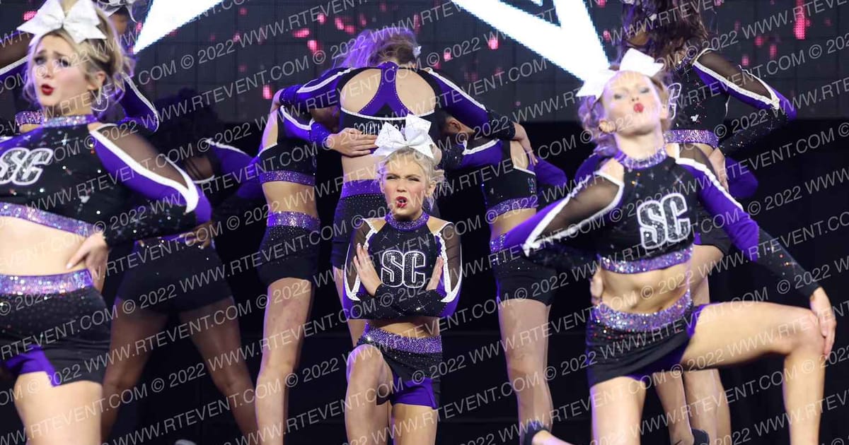 South Coast Cheer Scarlet · JAMfest Cheer Super