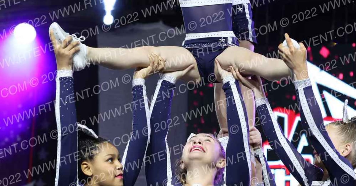 CheerVille MJ Black Widows · JAMfest Cheer Super