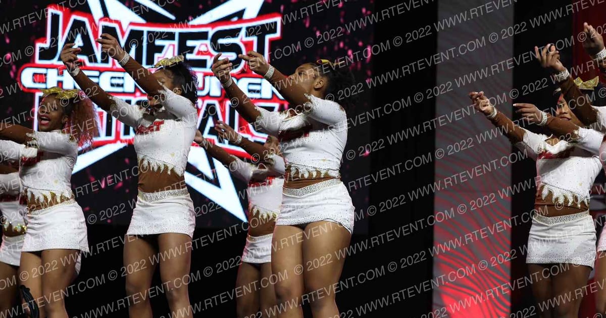 Crimson Heat All Stars Crossfire · JAMfest Cheer Super