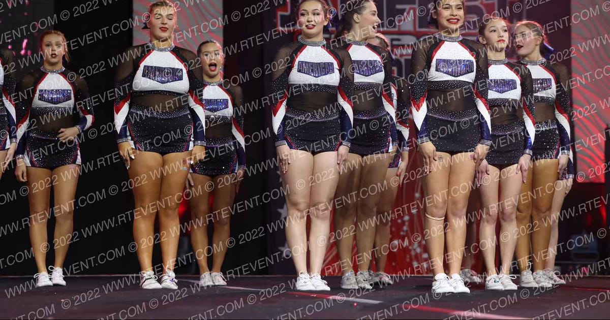 American Cheer SR RED · JAMfest Cheer Super