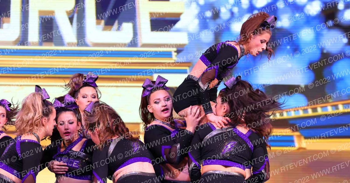 Express Cheer Force Storm · Foxwoods All Star Cheer