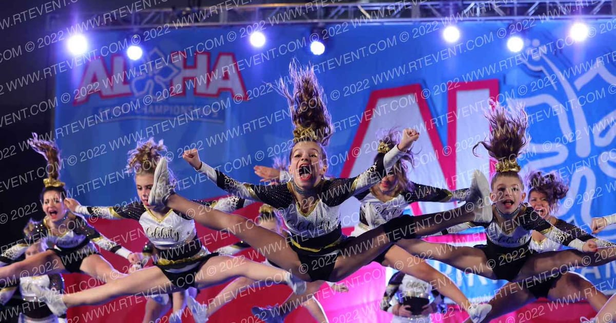 Celebrity Cheer GLAM · Aloha Baltimore Fixed