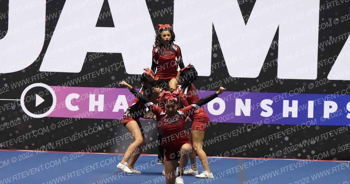 SOUTH GATE AZTECS 14U CHEER · Palms and Pyramids