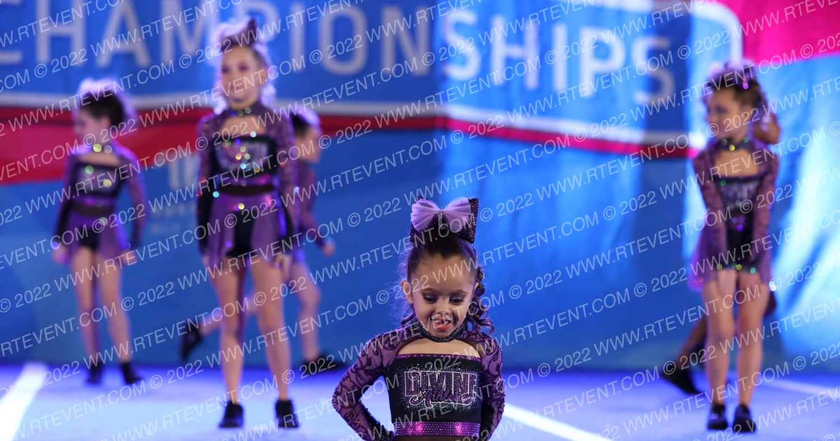 Divine Athletics Cheer Mini Monarchs L1.1 Prep · Aloha Baltimore Fixed