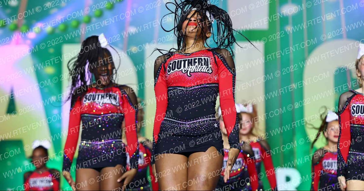 Southern Athletics PEACHES · Mardi Gras Grand Nationals DIDII