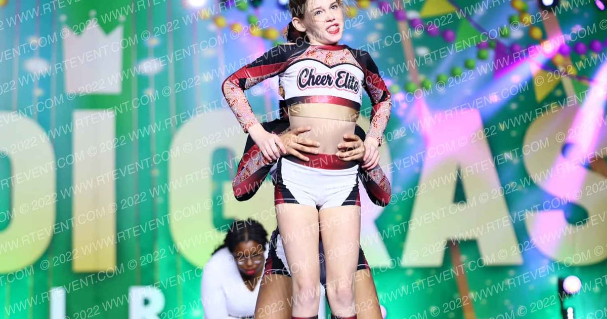 Cheer Elite All Stars White Lie · Mardi Gras Grand Nationals DIDII