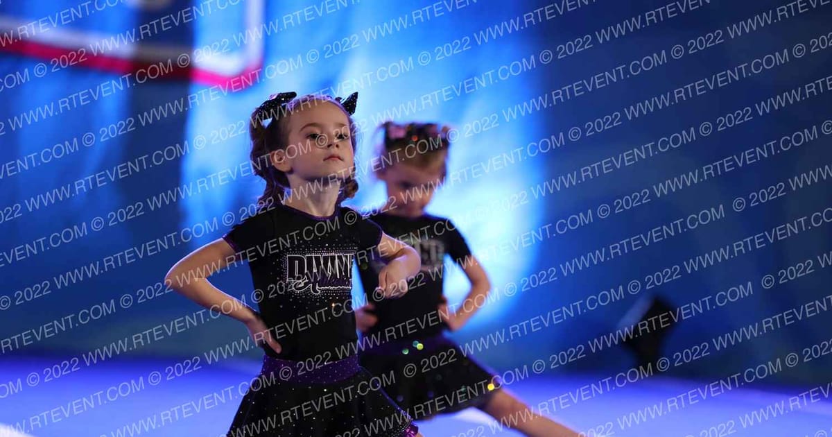 Divine Athletics Cheer Teenie Queens · Aloha Baltimore Fixed