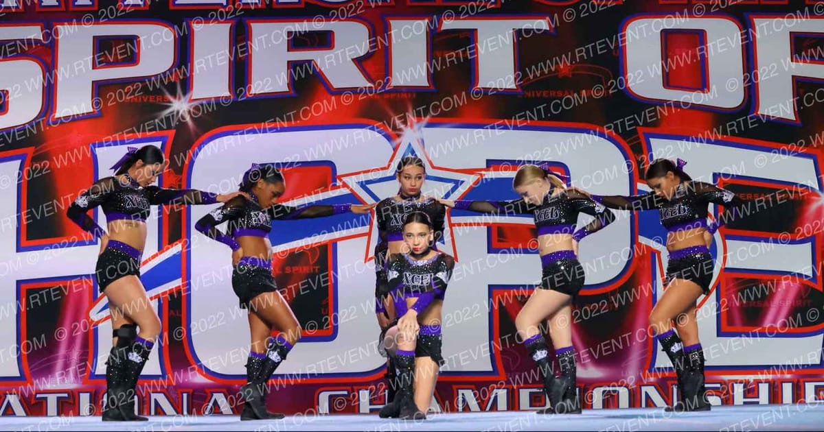 Cheer Xcel Purple Reign · Spirit of Hope Sunday