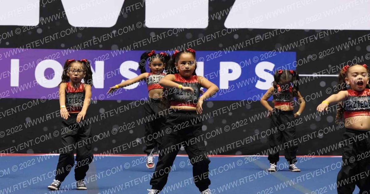 SOUTH GATE AZTECS 6U CHEER · Palms and Pyramids