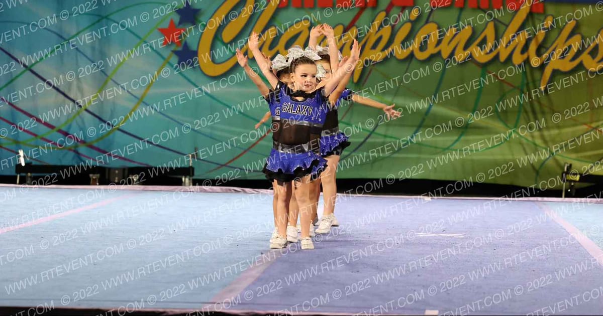 Galaxy Athletic Tiny Troops · The STATE Daytona Beach Nationals