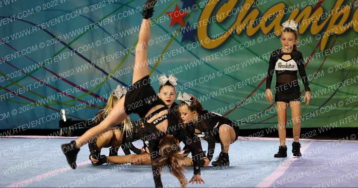 Naples Cheer Revolution Mist · The STATE Daytona Beach Nationals