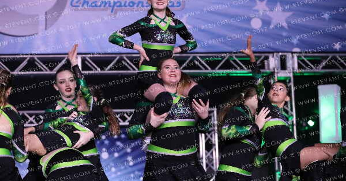 Invasion Cheer STEA1TH · The All Out Nationals